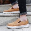 Spring 2024 new Amazon independent station popular men's shoes genuine leather one-pedal men's loafers