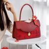 Elegant Red Wedding Bag for Women 2024 Spring/summer New Fashion Versatile Bridal Bag Handbag Crossbody Bag