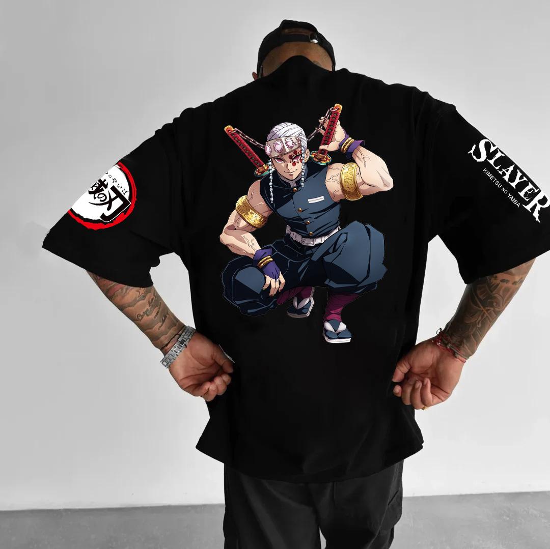 Mie No Blade Anime Mens Tshirt SpringSummer Season Y2K Style Mens and Womens Clothing Harajuku Style Y2K S