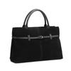 Grande Borsa a Shopper in Camoscio Pelle Opaca Borsa a Mano di Grande Capacità Pelle Morbida Borsa da Pendolare Borsa a Spalla Tracolla Donna