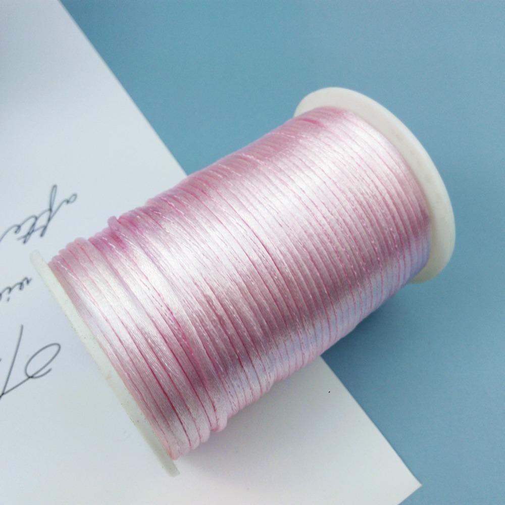 Satin Finish Macrame Thread Cord Flexible DIY Bracelet Cord Beading String  Handicraft Supplies