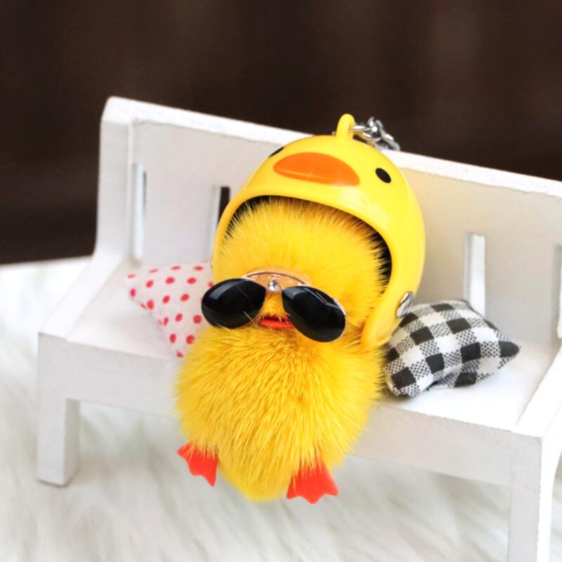 Pilot Mink Duck Keychain that resembles your favorite idol who went to a concert