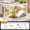 Breeding Container Fish Tank Turtle Tank Aquarium Living Room Balcony Ecological Terrariums Transparent Goldfish Tank Products