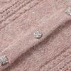 Retro Sequin Yarn Knit Cardigan