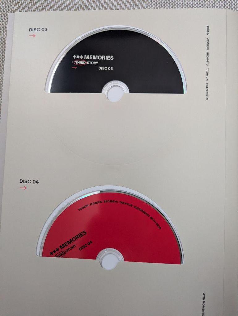 [USED] TXT MEMORYES THIRD STORY