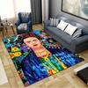 Frida Kahlo Carpet Rug for Living Room Bedroom Home Sofa Decoration,Kids play Non-slip Floor Mat