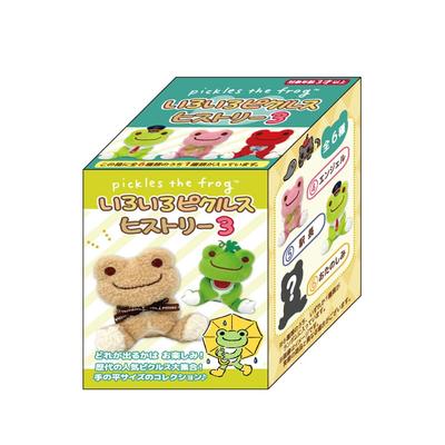 Nakajima Corporation Pickles the Frog Various Pickles History 3 X W8 X D8cm Cannot Be Selected 211163-25 H11.5 Pattern