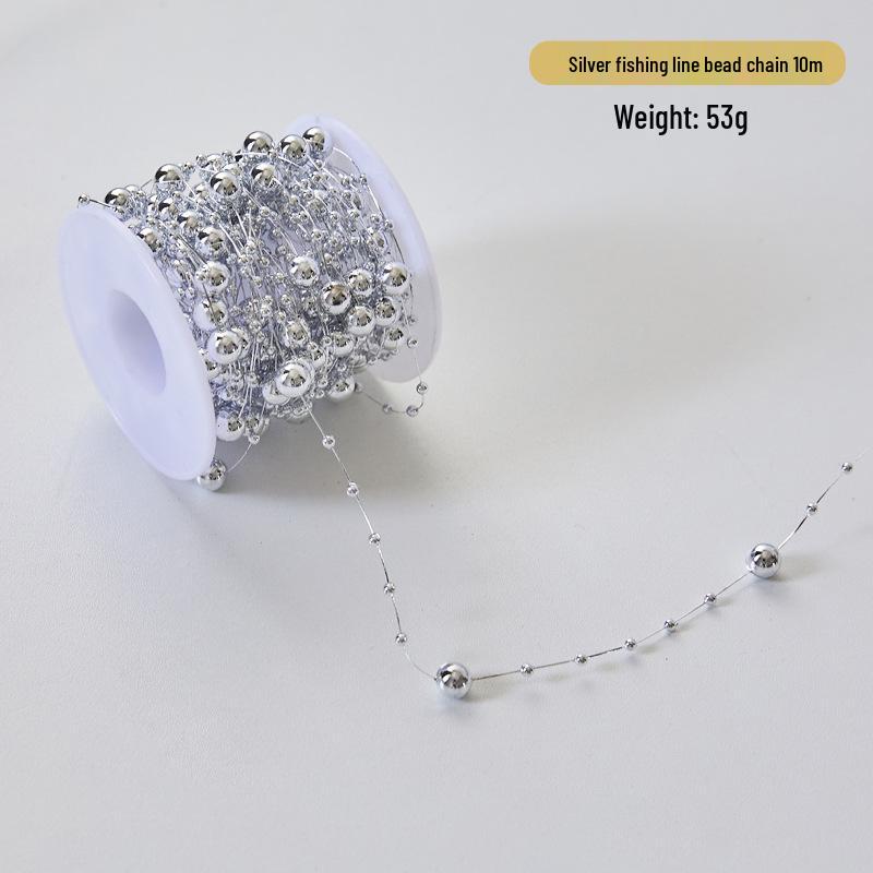 DIY Pearl Beaded Christmas Tree Ornaments - Creative Holiday Decor