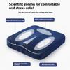 Ergonomic Memory Foam Office Seat Cushion Anti-Hemorrhoid Tailbone Pillow for Car And Chair Comfort Support