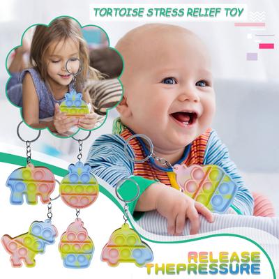 Mini Stress Relief Office Toy Autistic Children Adult Holiday Toy Key Ring