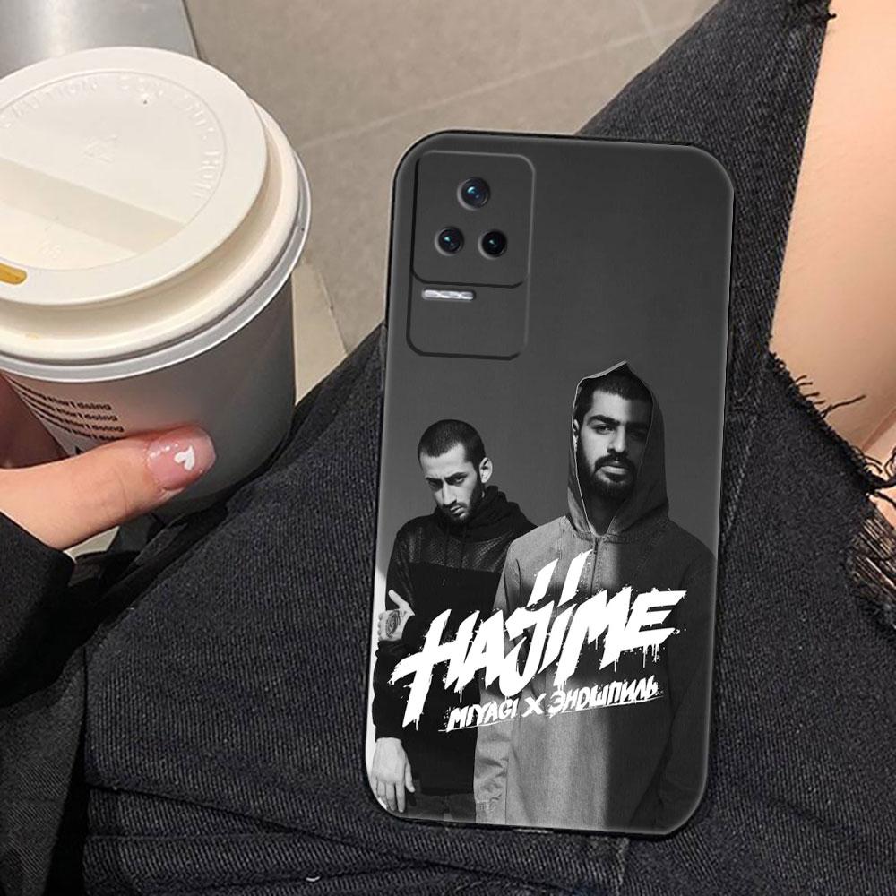 Rap Hajime MiyaGi Andy Panda Phone Case For Redmi K60 K40 K30 15 15C 14C 13C 12C 12 10 10C 9T 9C 9A 9 8 8A A1 A2 A3 Plus Cover