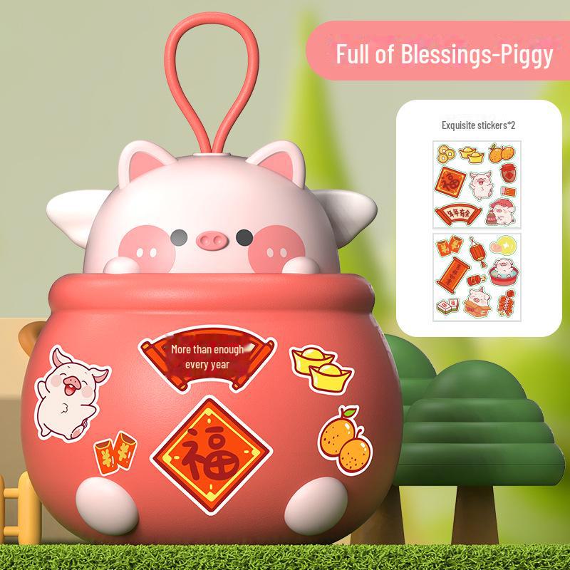 Pusculiță pentru copii cu blocare - Jucărie DIY de mare capacitate