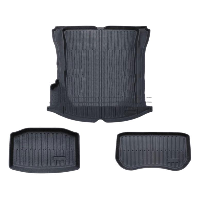 

Custom TPE Trunk Mat for Tesla Model 3, Model Y, Model S: Cross-border Compatibility Black