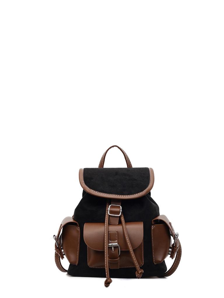 Vintage Suede Multi-Pocket Backpack 2025: Large Capacity, Versatile Autumn/Winter Fashion for Women