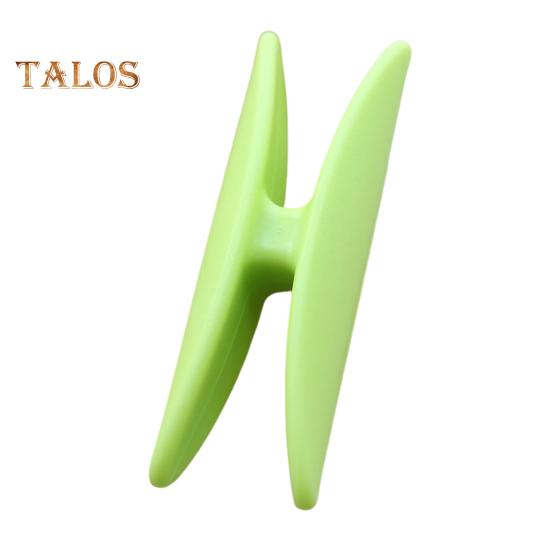 Ручка для переноски продуктовых сумок, прочная, эргономичная, легкая, многоцелевая, универсальная, держатель для мусорных пакетов для покупок, пластиковая ручка, инструмент для переноски зелёный