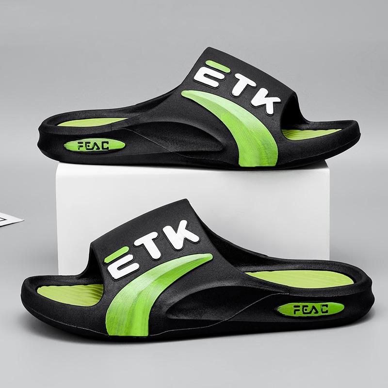 

Jinjiang slippers men s new EVA slippers, outer wear household men s soft bottom stepping on shit slippers slippers 44-45