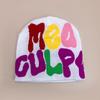 Hip Hop Color Letter Jacquard Knitted Hat Men'S And Women'S Warm Retro American Contrast Colour Pullover Hat