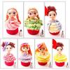 7-Piece Stainless Steel Barbie Doll Skirt Ruffle Piping Tip Set - Food Grade Baking Tools