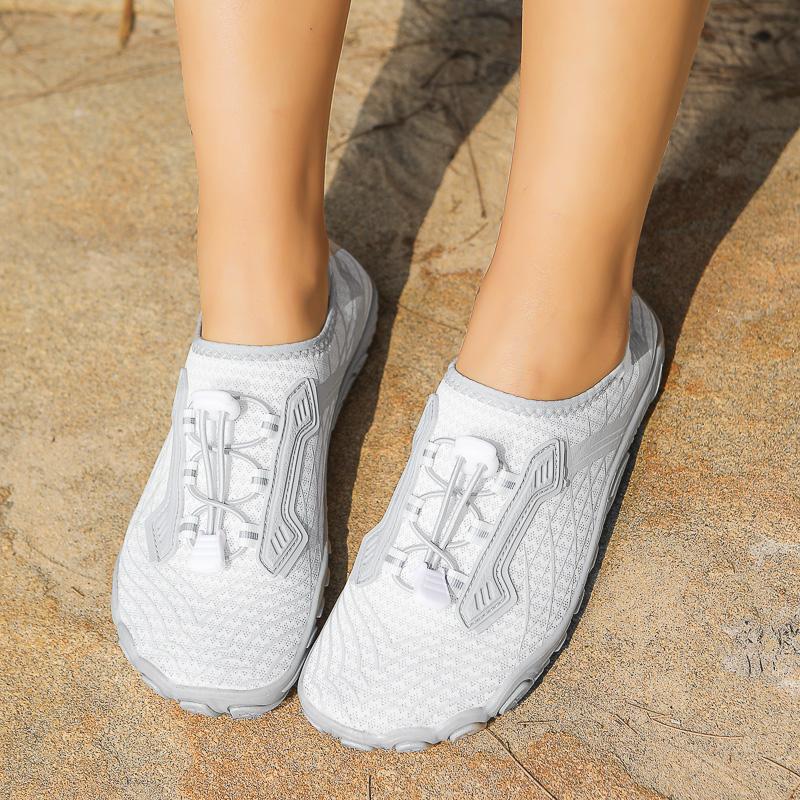 Breathable Unisex Wading Sneakers Quick Dry Aqua Shoes Non-slip Lightweight Beach Water Sports Shoes for Fishing Boating