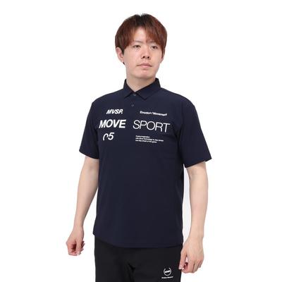 DESCENTE SUNSCREEN Mini Pique Authentic Logo Polo Shirt