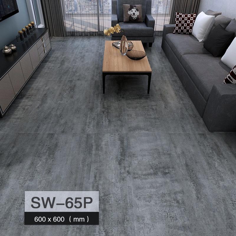 10/20pcs 60*60cm PVC Marble Self-adhesive Wearproof Floor Sticker Waterproof Bathroom Decor Hom Home Decor