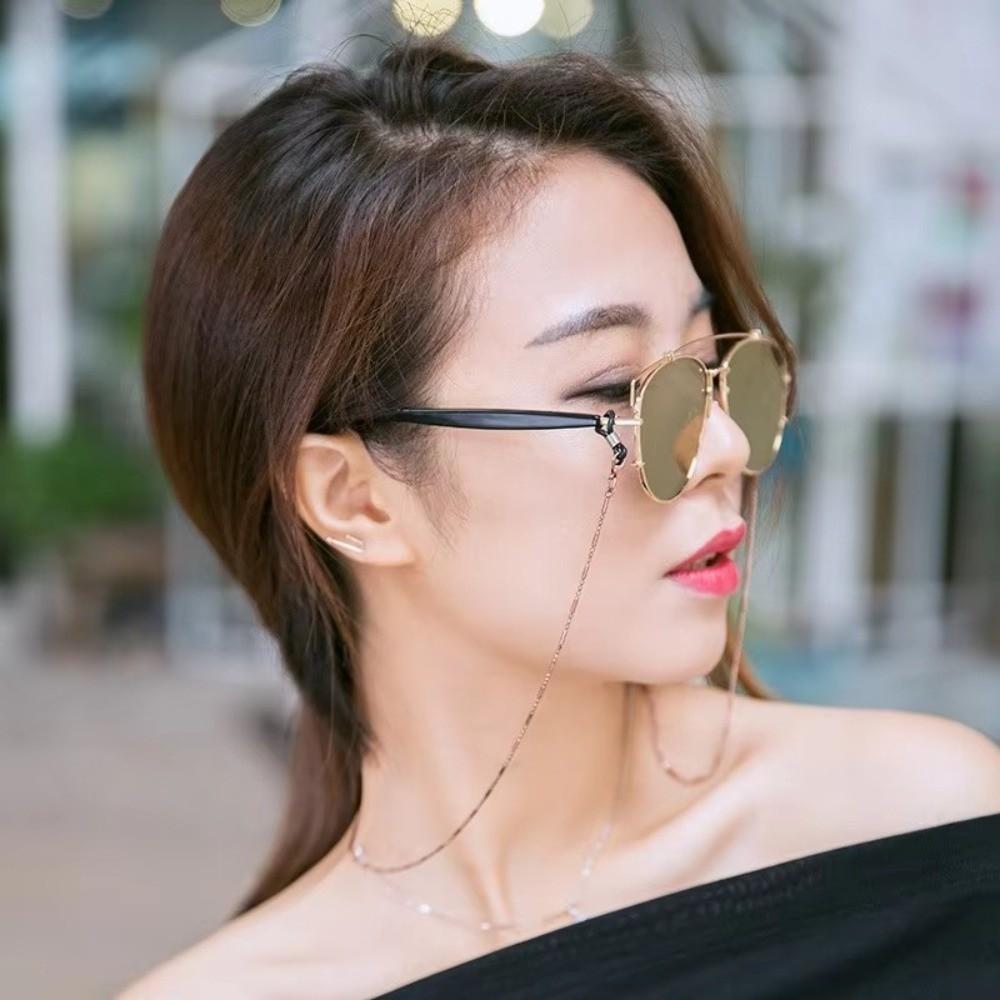 Metal Glasses Chain Anti Drop Mask Strap Trendy Eyeglasses Strap  Eye Accessories