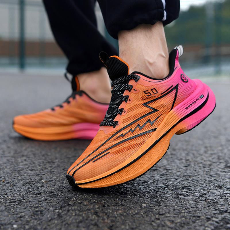 Męskie buty do biegania Oddychające męskie sportowe trampki Sznurowane Komfortowe buty do chodzenia na co dzień Sportowe obuwie treningowe
