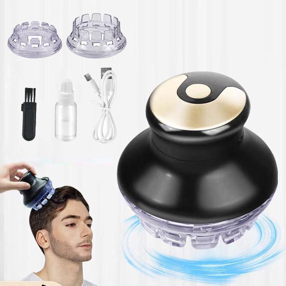 

2 Limiting Combs Men s Hair Shaver LED Display Screen Circular Fast Hair Trimmer Home Hair Clipper