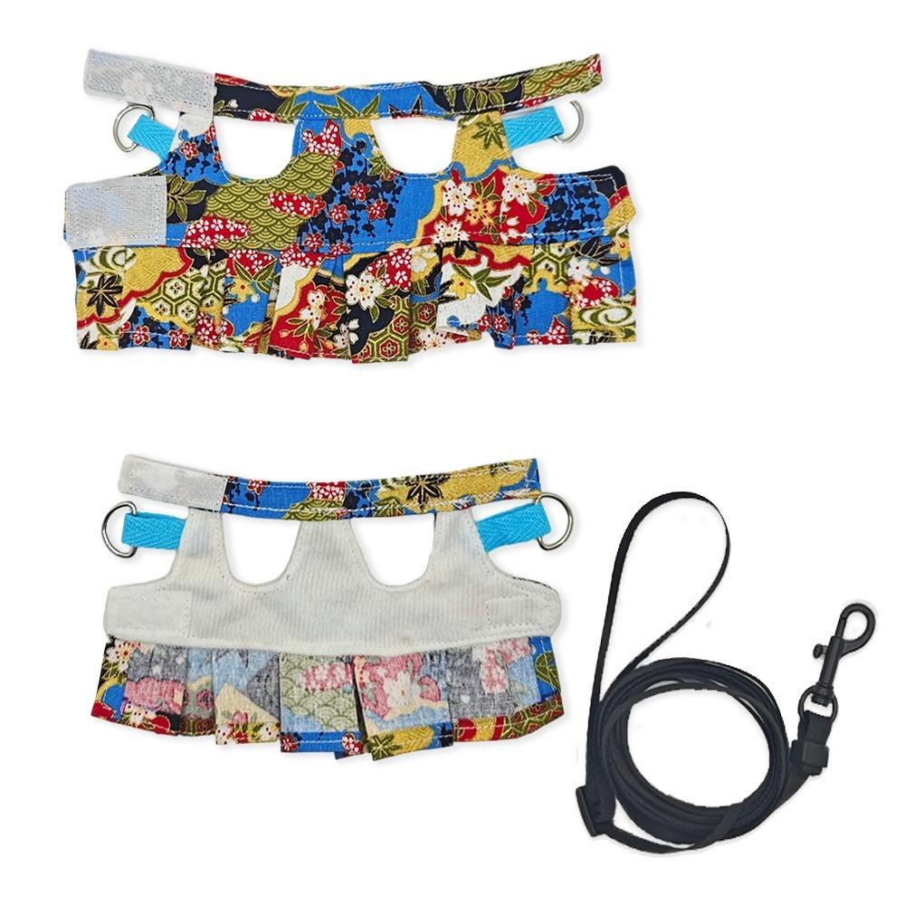 

Escape-Proof Lizard Leash Harness Soft Reptile Walking Leash Reptile Harness Dress Outdoor Use M-Style A