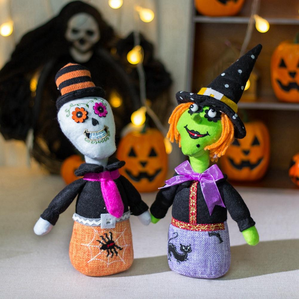Halloween Fabric Decoration Dolls Table Ornaments