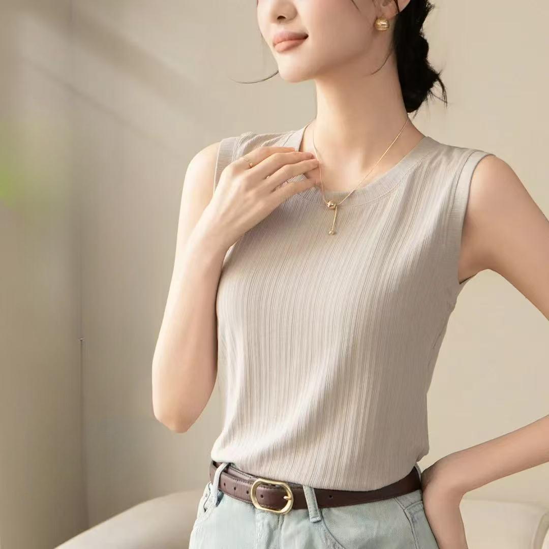 

Женская летняя хлопковая футболка свободного кроя с коротким рукавом, удобный повседневный топ XL серый