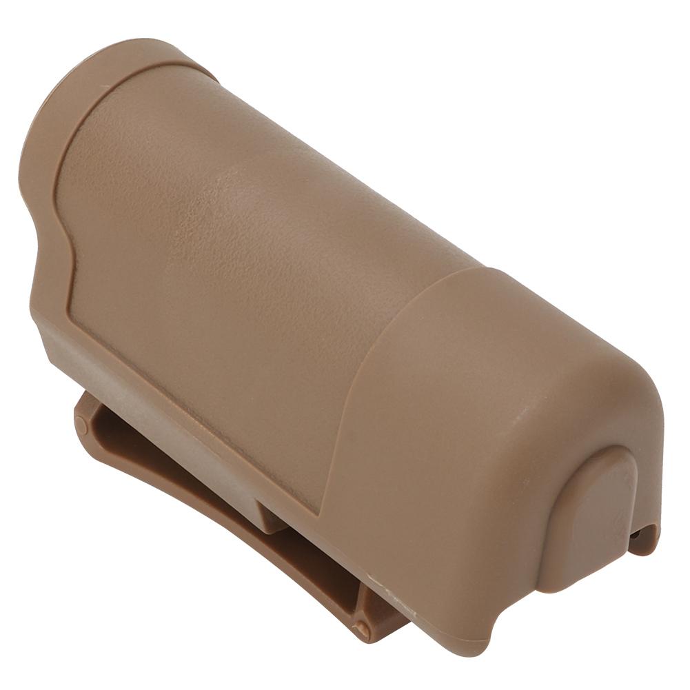 ABS Quick Draw Flashlight for MOLLE Waist Loading Tactic Leg (Black)