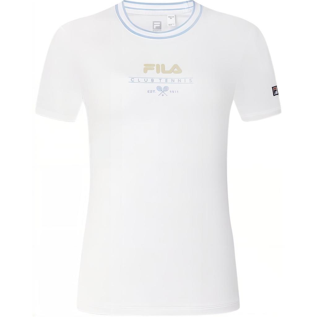 New FILA Regular T Shirt Women's Bright White A11W433105FWT