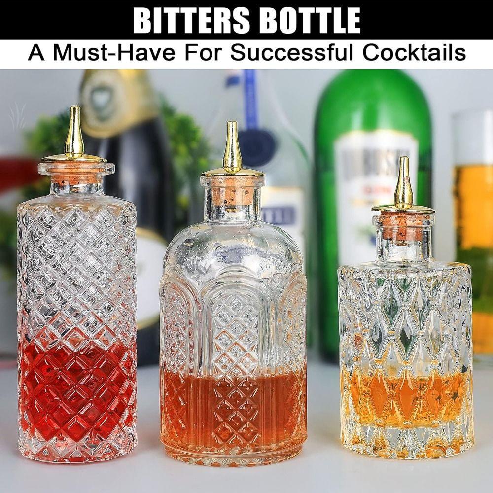 Vintage Bartender Flasche Luxus Dash Flasche Exquisite Flasche Bitters Whisky