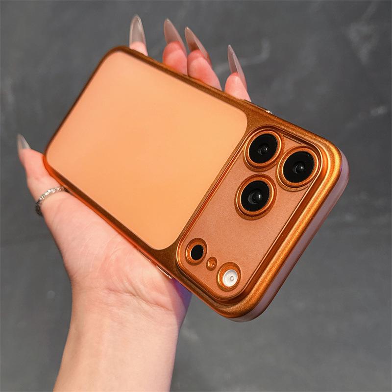 

Compatible iPhone 17 Pro Max Matte TPU Electroplated Apple 16 Pro Frosted Soft Case iPhone 16