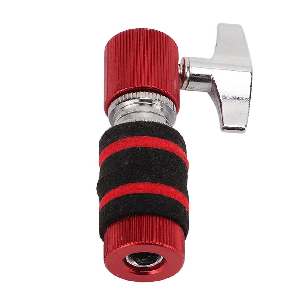 Jazz Drum Clutch Anti Rust Wear Resistant Easy To Install Fine Workmanship Metal Hi Hat Cymbal Clutch Red