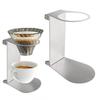 Foldable Stainless Steel Coffee Dripper Stand for Travel and Manual Brewing