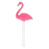 Flamingo Stake ABS Lawn Sculpture Decorative Figure for Garden Outdoor Backyard and Festive Home Decor