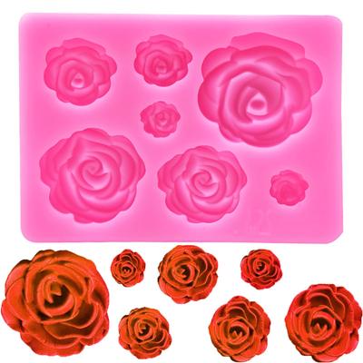 DIY Handmade Cake Making Mold, Rose Cake Dessert Making Tool