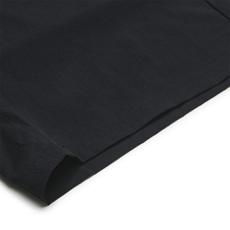 FILA Fitness Series Simple Classic Casual Training Versatile Breathable Comfortable Loose Woven Five-Point Sports Men sports Black A51M621803FBK