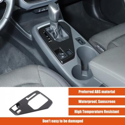 Matte Black ABS Center Gear Shift Panel Trim For Subaru Crosstrek -2024