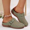 Plus Size Shoes for Women 36-43 Summer Elegant Women Platform Casual Wedges Sandals Slip On Non-slip Sandalias De Mujer Slippers