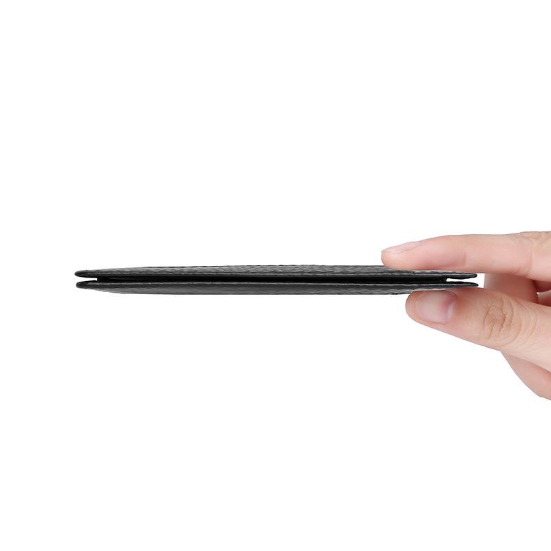 Men's Genuine Leather RFID-Blocking Slim Card Holder