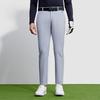 FILA Golf Series Solid Color Mid-Rise Straight-Leg Casual Pants Men bottoms Medium-Gray A11M345805F-GY