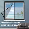 Anti Mosquito Window Screen Net Self-adhesive Screen Prevent Fly Insect Mesh DIY Cutting Window Curtains Household Accessories