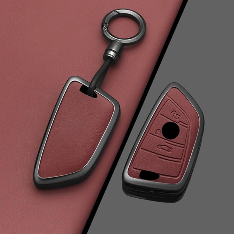 Alloy Car Key Case Cover Shell Fob For BMW 1 3 5 7 Series X1 X3 X4 X5 F10 F15 F16 F20 F30 F18 F25 M3 M4 E34 Keychain
