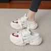 New half slippers women's 2025 summer student sports running shoes casual shoes with increased soles can be worn