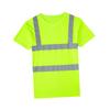 T Shirt High Visibility Short Sleeve Work Reflective Breathable Quick Dry Unisex Apparel