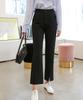 Ppaeppae Secret Banding Stretchy Front Slit Slacks