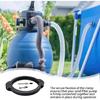 Pool Pump Seals Inground Pool Pump Part Pool Pump Lid Replacement Flange Valves Clamp Pool Pump Repair Set for SF80110-2